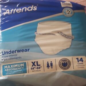 Maximum Absorbency Underwear - White
